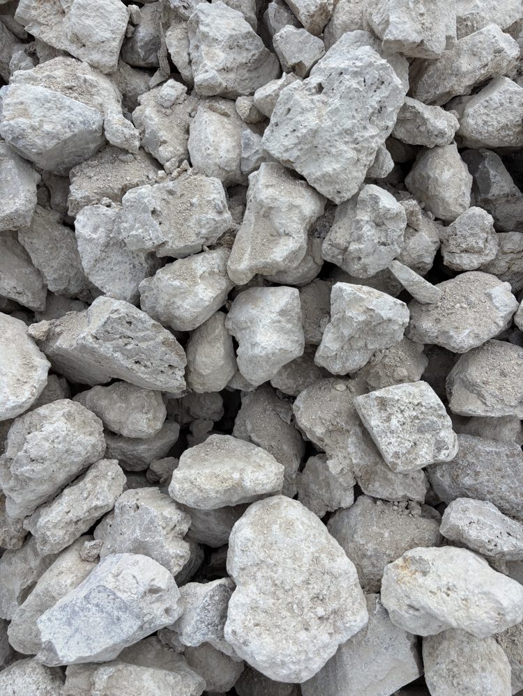 Blocs calcaire pour murets et aménagement paysager